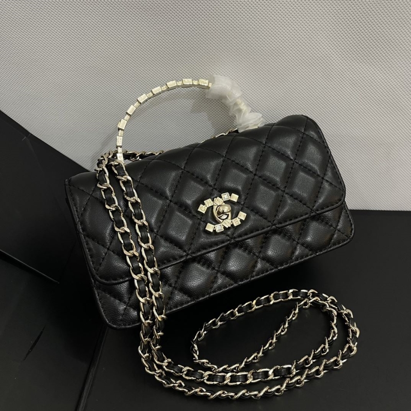 Ch**el top handle bags